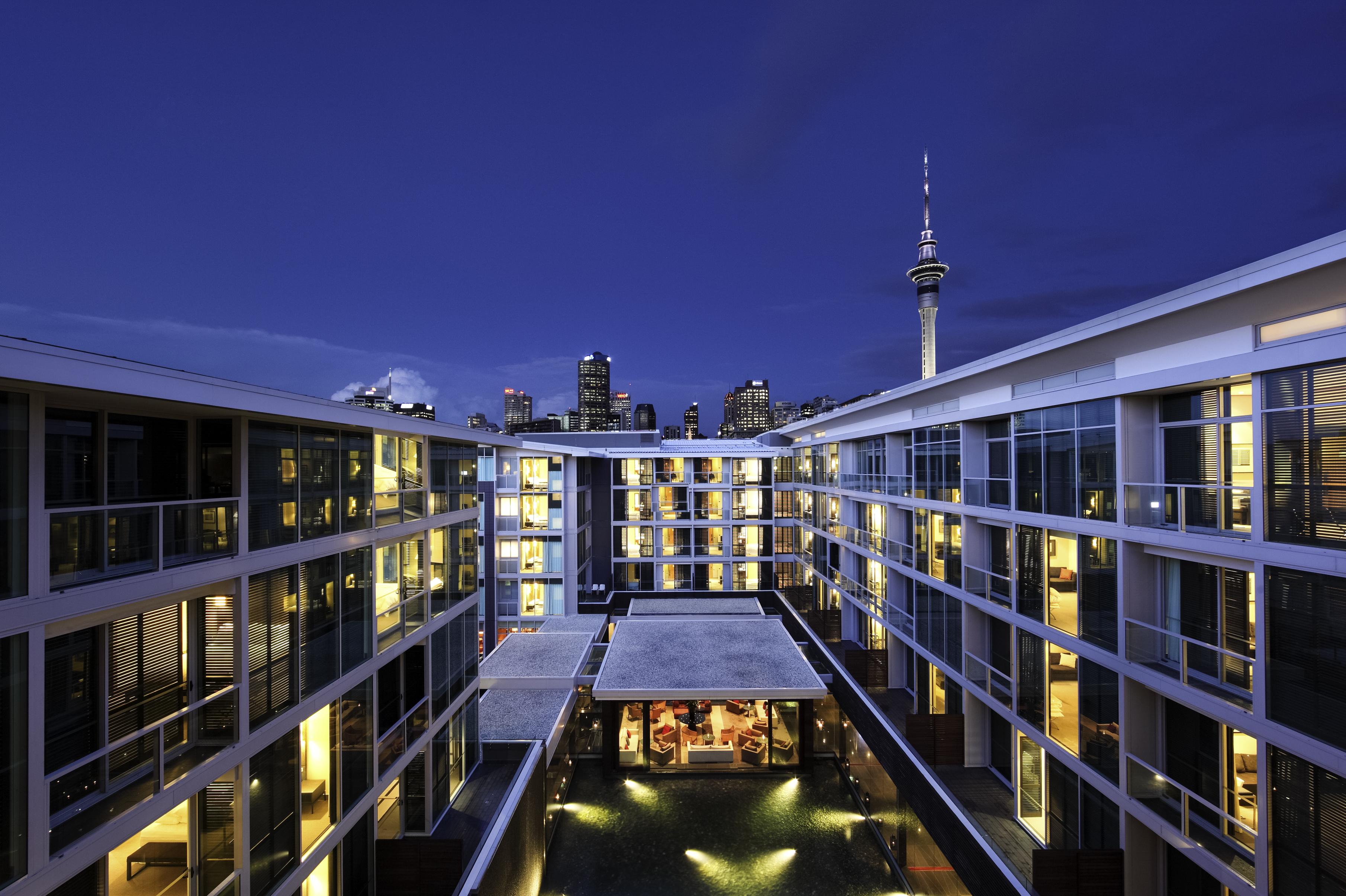 Sofitel Auckland Viaduct Harbour Hotel Exterior foto